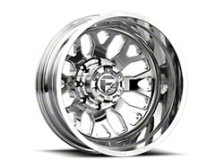 Fuel Wheels FF19D Polished 8-Lug Wheel; 22x12; -50mm Offset (20-25 Silverado 2500 HD)