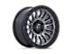 Fuel Wheels Rincon Matte Gunmetal with Black Lip 6-Lug Wheel; 17x8.5; -1mm Offset (21-24 Tahoe)