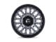 Fuel Wheels Rincon Matte Gunmetal with Black Lip 6-Lug Wheel; 17x8.5; -1mm Offset (21-24 Tahoe)