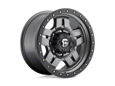 Fuel Wheels Anza Matte Gunmetal 8-Lug Wheel; 18x9; 1mm Offset (01-06 Sierra 2500 HD)