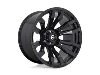 Fuel Wheels Blitz Gloss Black 8-Lug Wheel; 18x9; -12mm Offset (01-06 Sierra 2500 HD)