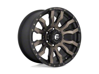 Fuel Wheels Blitz Matte Black Double Dark Tint 8-Lug Wheel; 18x9; 1mm Offset (01-06 Sierra 2500 HD)