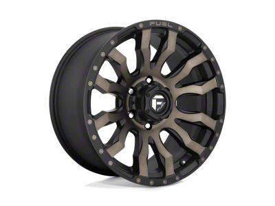 Fuel Wheels Blitz Matte Black Double Dark Tint 8-Lug Wheel; 20x10; -18mm Offset (01-06 Sierra 2500 HD)