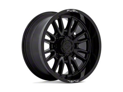 Fuel Wheels Clash Gloss Black 8-Lug Wheel; 20x10; -18mm Offset (01-06 Sierra 2500 HD)