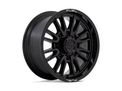 Fuel Wheels Clash Gloss Black 8-Lug Wheel; 20x9; 20mm Offset (01-06 Sierra 2500 HD)