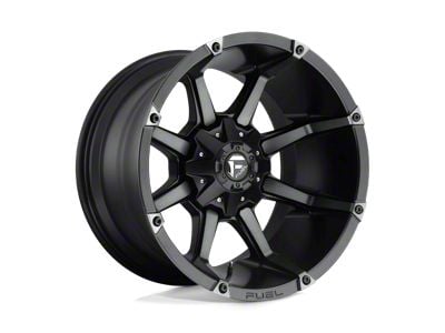 Fuel Wheels Coupler Matte Black Double Dark Tint 8-Lug Wheel; 20x10; -12mm Offset (01-06 Sierra 2500 HD)