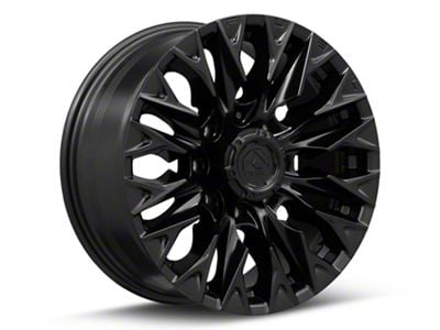 Fuel Wheels Flame Blackout 8-Lug Wheel; 20x10; -18mm Offset (01-06 Sierra 2500 HD)