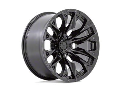 Fuel Wheels Flame Blackout 8-Lug Wheel; 20x9; 1mm Offset (01-06 Sierra 2500 HD)