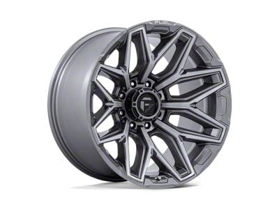 Fuel Wheels Flux Platinum 8-Lug Wheel; 20x10; -18mm Offset (01-06 Sierra 2500 HD)