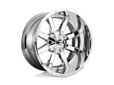 Fuel Wheels Maverick Chrome 8-Lug Wheel; 18x9; -12mm Offset (01-06 Sierra 2500 HD)