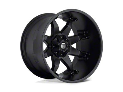 Fuel Wheels Octane Matte Black 8-Lug Wheel; 20x12; -44mm Offset (01-06 Sierra 2500 HD)