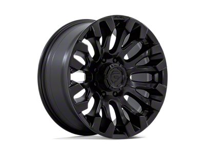 Fuel Wheels Quake Blackout 8-Lug Wheel; 20x9; 1mm Offset (01-06 Sierra 2500 HD)