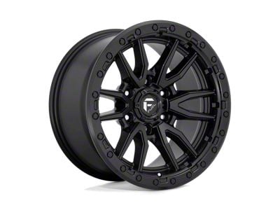 Fuel Wheels Rebel Matte Black 8-Lug Wheel; 20x9; 1mm Offset (01-06 Sierra 2500 HD)