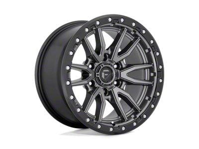 Fuel Wheels Rebel Matte Gunmetal 8-Lug Wheel; 20x9; 1mm Offset (01-06 Sierra 2500 HD)