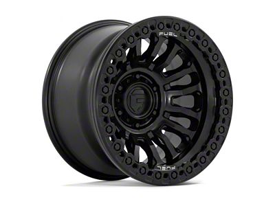 Fuel Wheels Rincon Beadlock Blackout 8-Lug Wheel; 20x10; -48mm Offset (01-06 Sierra 2500 HD)