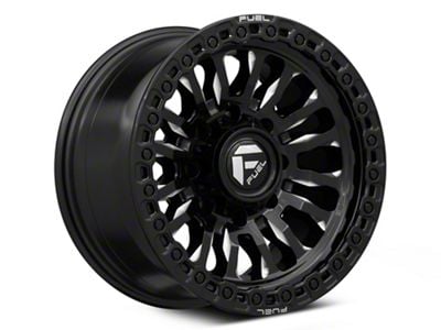 Fuel Wheels Rincon Gloss Black Milled 8-Lug Wheel; 18x9; 1mm Offset (01-06 Sierra 2500 HD)