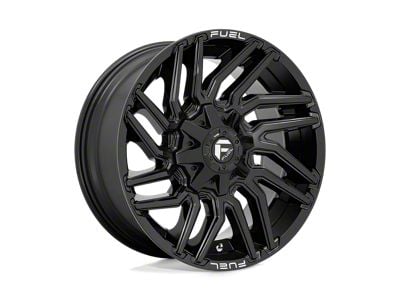 Fuel Wheels Typhoon Gloss Black 8-Lug Wheel; 20x9; 1mm Offset (01-06 Sierra 2500 HD)