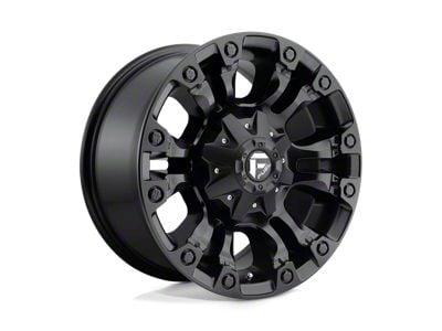 Fuel Wheels Vapor Matte Black 8-Lug Wheel; 20x10; -18mm Offset (01-06 Sierra 2500 HD)