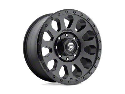 Fuel Wheels Vector Matte Black 8-Lug Wheel; 18x9; 20mm Offset (01-06 Sierra 2500 HD)