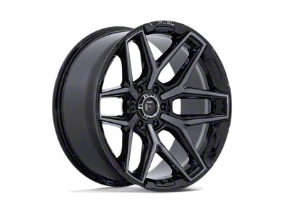 Fuel Wheels Arc Gloss Black Milled 8-Lug Wheel; 22x12; -44mm Offset (01-06 Sierra 3500 HD SRW)