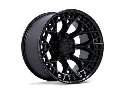 Fuel Wheels Charger Blackout 8-Lug Wheel; 22x12; -44mm Offset (01-06 Sierra 3500 HD SRW)