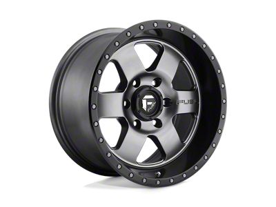 Fuel Wheels Clash Gloss Black Milled 8-Lug Wheel; 20x10; -18mm Offset (01-06 Sierra 3500 HD SRW)