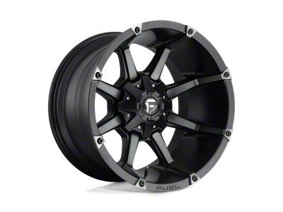 Fuel Wheels Coupler Matte Black Double Dark Tint 8-Lug Wheel; 20x10; -12mm Offset (01-06 Sierra 3500 HD SRW)