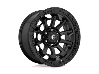 Fuel Wheels Covert Matte Black 8-Lug Wheel; 18x9; 20mm Offset (01-06 Sierra 3500 HD SRW)