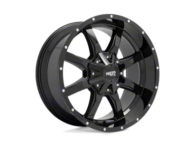 Fuel Wheels Diesel Gloss Black Milled 8-Lug Wheel; 20x12; -44mm Offset (01-06 Sierra 3500 HD SRW)