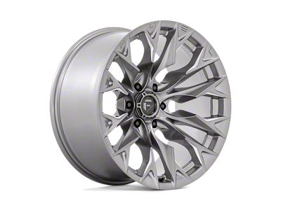 Fuel Wheels Flame Platinum 8-Lug Wheel; 20x10; -18mm Offset (01-06 Sierra 3500 HD SRW)