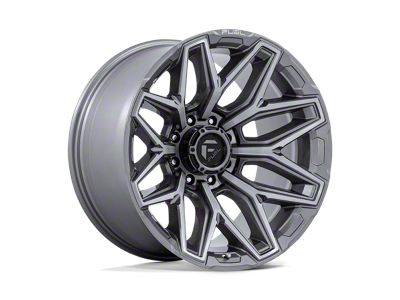 Fuel Wheels Flux Platinum 8-Lug Wheel; 20x10; -18mm Offset (01-06 Sierra 3500 HD SRW)