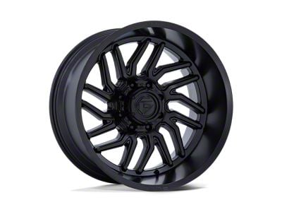 Fuel Wheels Hurricane Blackout 8-Lug Wheel; 24x12; -44mm Offset (01-06 Sierra 3500 HD SRW)