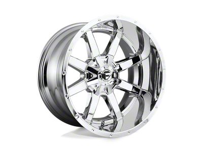 Fuel Wheels Maverick Chrome 8-Lug Wheel; 17x9; -12mm Offset (01-06 Sierra 3500 HD SRW)