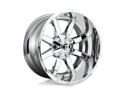 Fuel Wheels Maverick Chrome 8-Lug Wheel; 18x12; -44mm Offset (01-06 Sierra 3500 HD SRW)