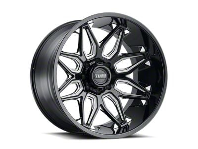 Fuel Wheels Maverick Chrome 8-Lug Wheel; 24x14; -75mm Offset (01-06 Sierra 3500 HD SRW)