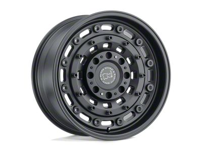 Fuel Wheels Nutz Matte Black Machined 8-Lug Wheel; 20x10; -24mm Offset (01-06 Sierra 3500 HD SRW)