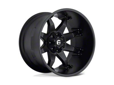 Fuel Wheels Octane Matte Black 8-Lug Wheel; 20x12; -44mm Offset (01-06 Sierra 3500 HD SRW)