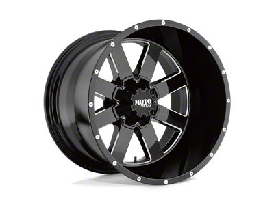 Fuel Wheels Rage Platinum Brushed Gunmetal with Tinted Clear 8-Lug Wheel; 24x12; -44mm Offset (01-06 Sierra 3500 HD SRW)