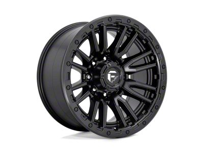 Fuel Wheels Rebel Matte Black 8-Lug Wheel; 20x10; -18mm Offset (01-06 Sierra 3500 HD SRW)