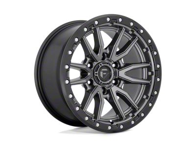 Fuel Wheels Rebel Matte Gunmetal 8-Lug Wheel; 20x9; 1mm Offset (01-06 Sierra 3500 HD SRW)