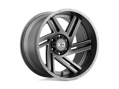 Fuel Wheels Renegade Matte Black Milled 8-Lug Wheel; 20x10; -18mm Offset (01-06 Sierra 3500 HD SRW)