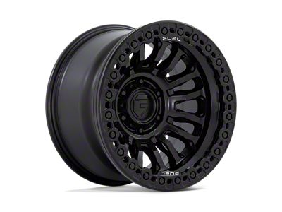 Fuel Wheels Rincon Beadlock Blackout 8-Lug Wheel; 17x9; -38mm Offset (01-06 Sierra 3500 HD SRW)