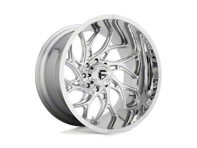 Fuel Wheels Runner Chrome 8-Lug Wheel; 20x9; 1mm Offset (01-06 Sierra 3500 HD SRW)