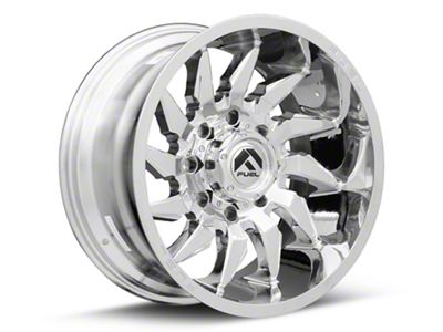 Fuel Wheels Saber Chrome 8-Lug Wheel; 22x10; -18mm Offset (01-06 Sierra 3500 HD SRW)