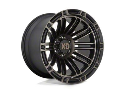 Fuel Wheels Saber Gloss Black Milled 8-Lug Wheel; 24x12; -44mm Offset (01-06 Sierra 3500 HD SRW)