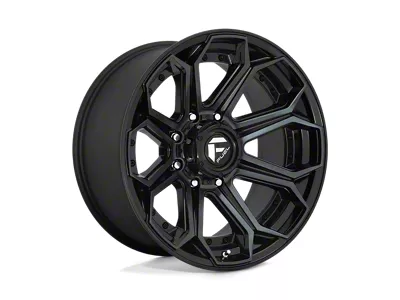 Fuel Wheels Siege Gloss Machined Double Dark Tint 8-Lug Wheel; 20x9; 20mm Offset (01-06 Sierra 3500 HD SRW)