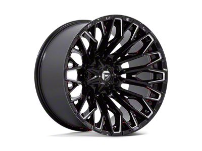 Fuel Wheels Traction Dark Blue with Black Ring 8-Lug Wheel; 20x9; 1mm Offset (01-06 Sierra 3500 HD SRW)