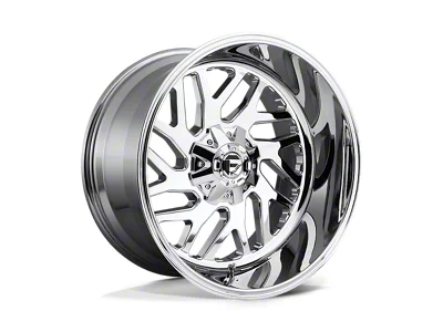 Fuel Wheels Triton Chrome 8-Lug Wheel; 20x12; -43mm Offset (01-06 Sierra 3500 HD SRW)