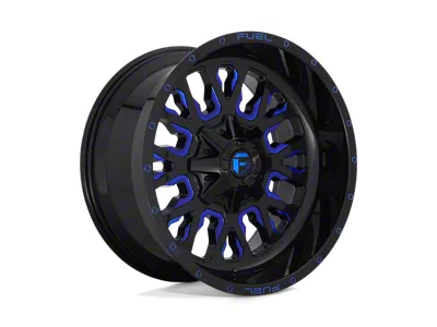 Fuel Wheels Trophy Matte Gunmetal with Black Bead Ring 8-Lug Wheel; 18x9; 1mm Offset (01-06 Sierra 3500 HD SRW)