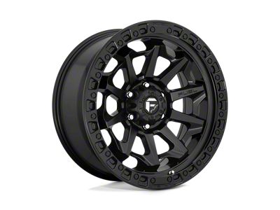 Fuel Wheels Covert Matte Black 8-Lug Wheel; 18x9; -12mm Offset (01-06 Silverado 2500 HD)